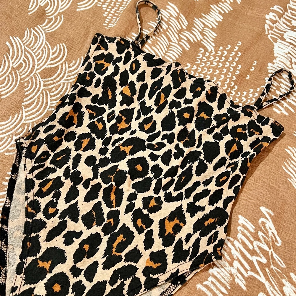Cheetah Print Bodysuit
